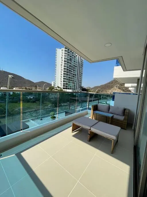 アパート Apartamento En Santa Marta - Samaria Club De Playa